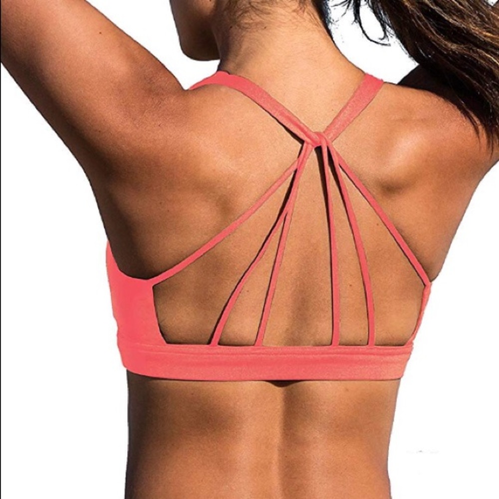 Coral Yoga Bra